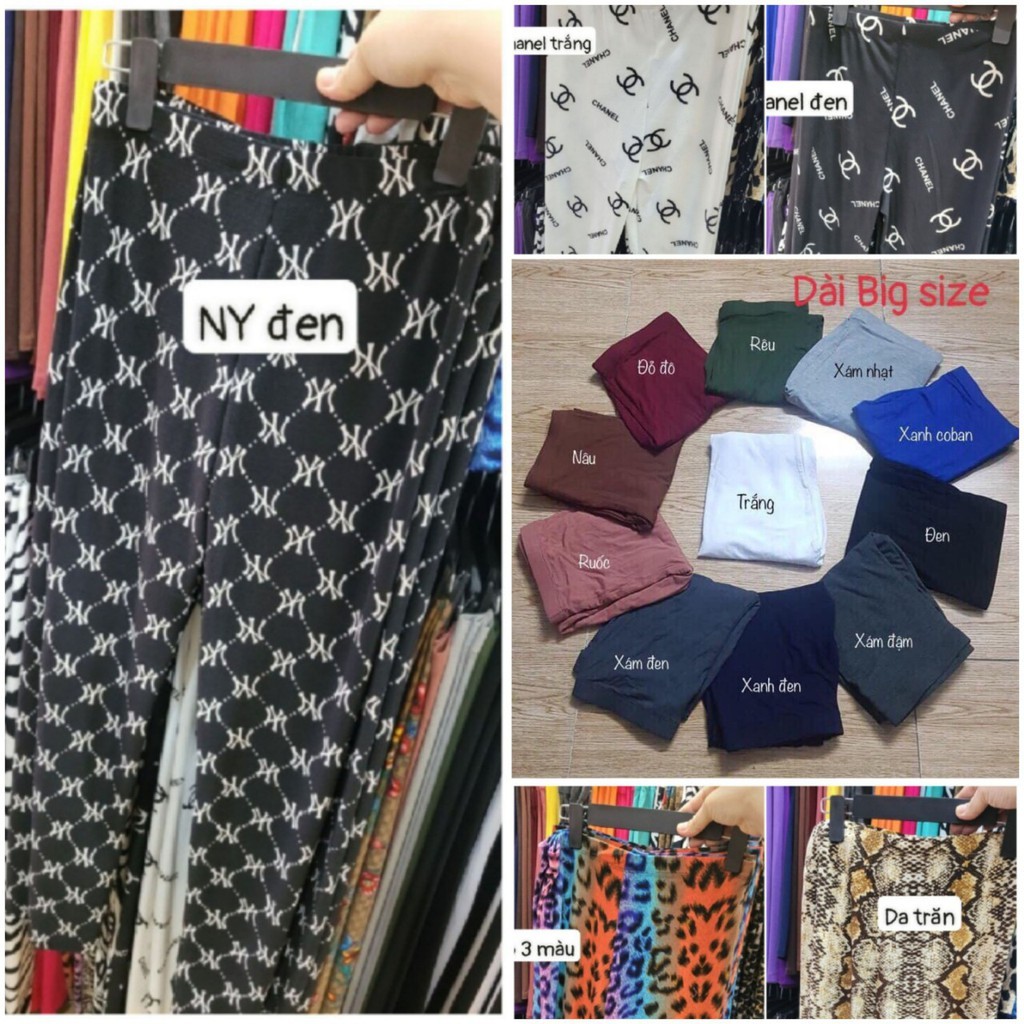 Quần legging dài chất thun thái lan