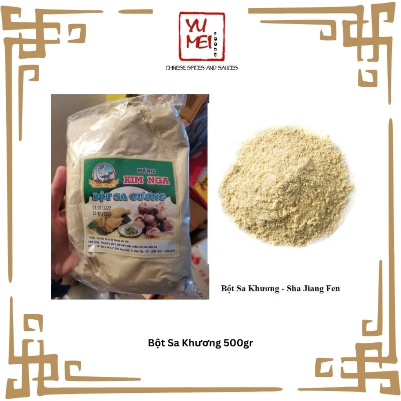 Bột Sa Khương - Bột Sa Cương - Sha Jiang Fen gói 500gr - hàng lẻ