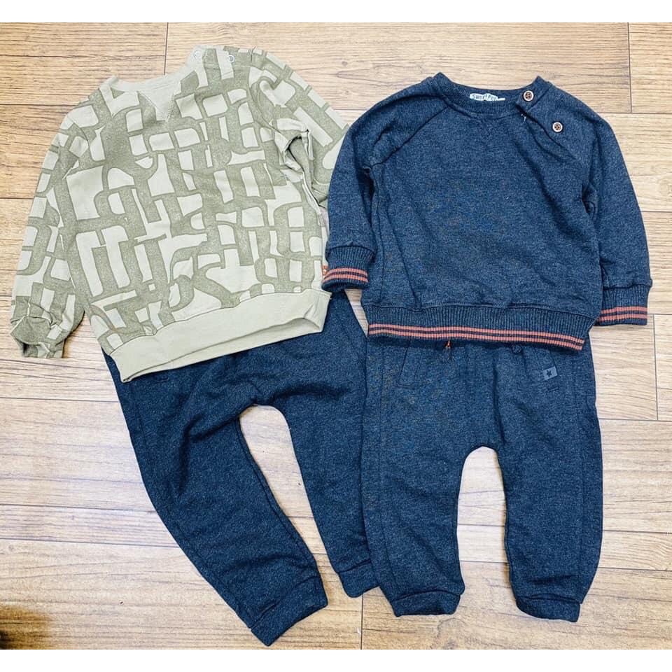 Set áo váy + legging cho bé gái từ 1 tuổi đến 4 tuổi-Vàng-18m