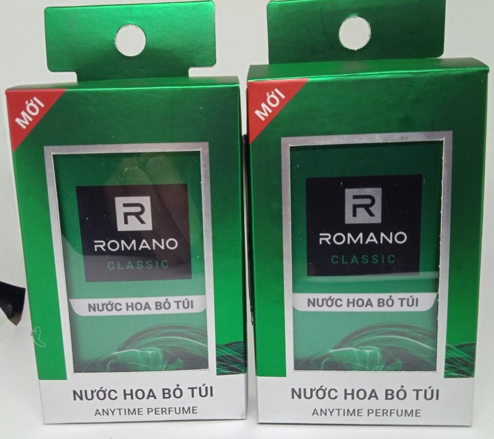 Combo 2 nước Hoa Romano 18ml Hương Classic