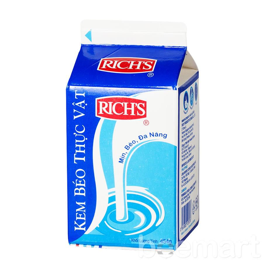 Kem béo hộp lùn Rich