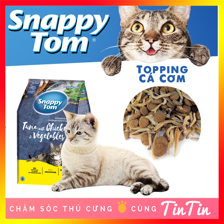 Snappy Tom Thức ăn hạt khô cân bằng dinh dưỡng cho mèo