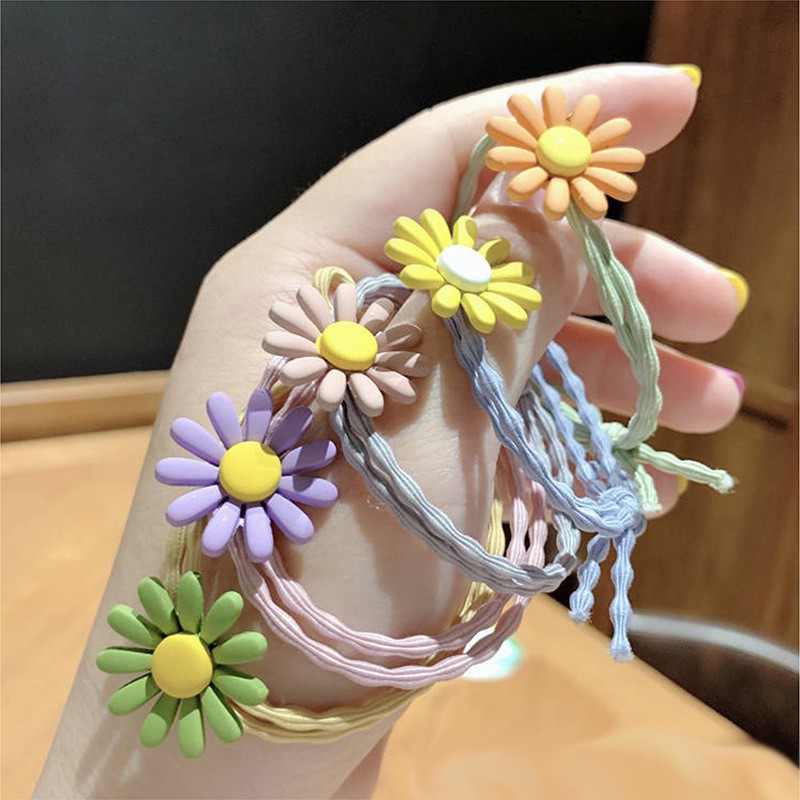 Chun buộc tóc cúc hoạ my cực xinh - hottrend 2020 - jang shop