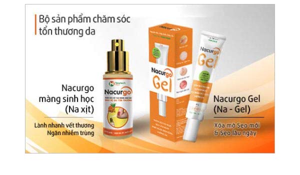 Nacurgo gel ngừa thâm, giảm mụn