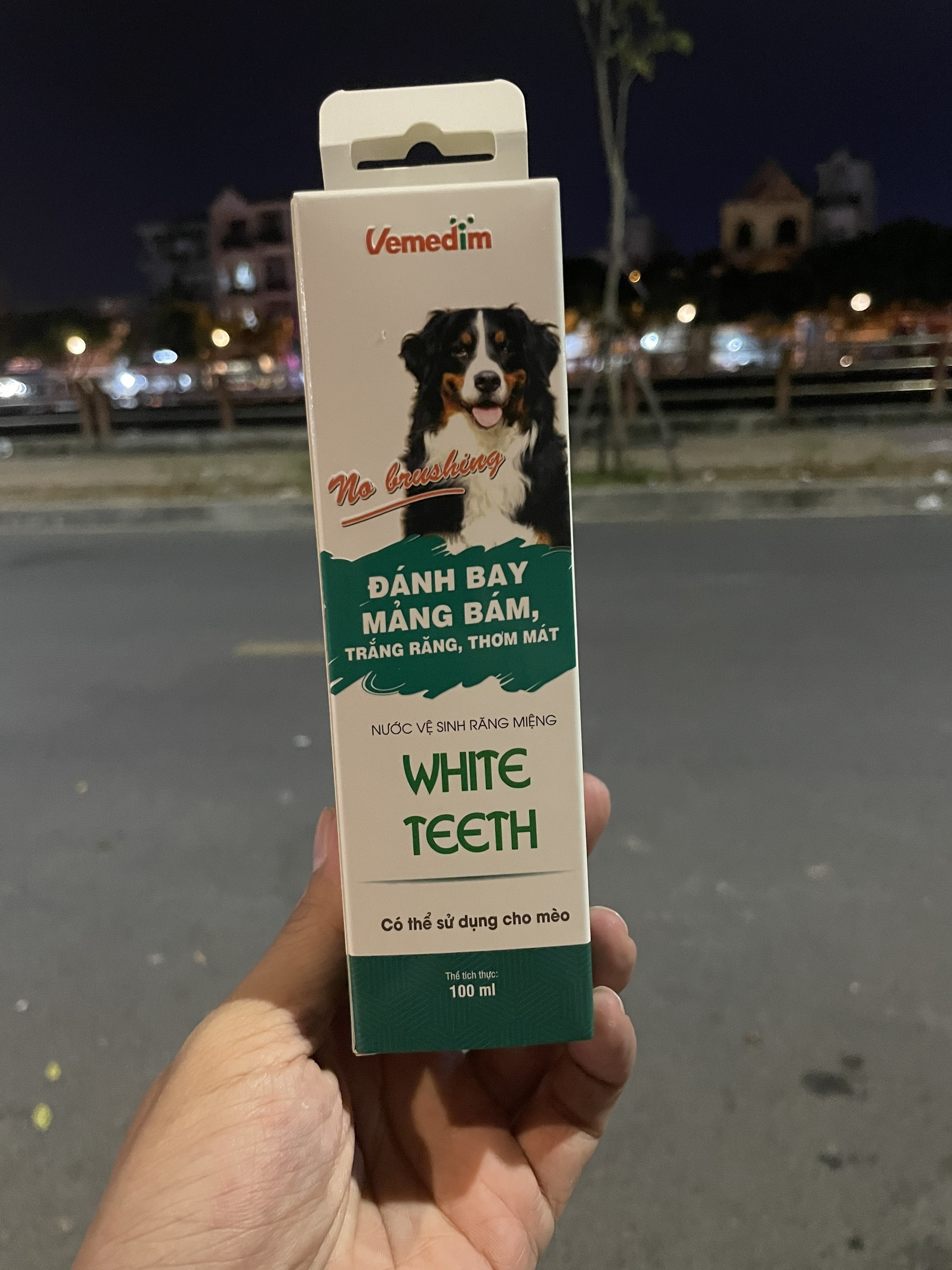 "Hoàn tiền đến 10%" Vệ sinh mảng bám răng miệng chó mèo White teeth