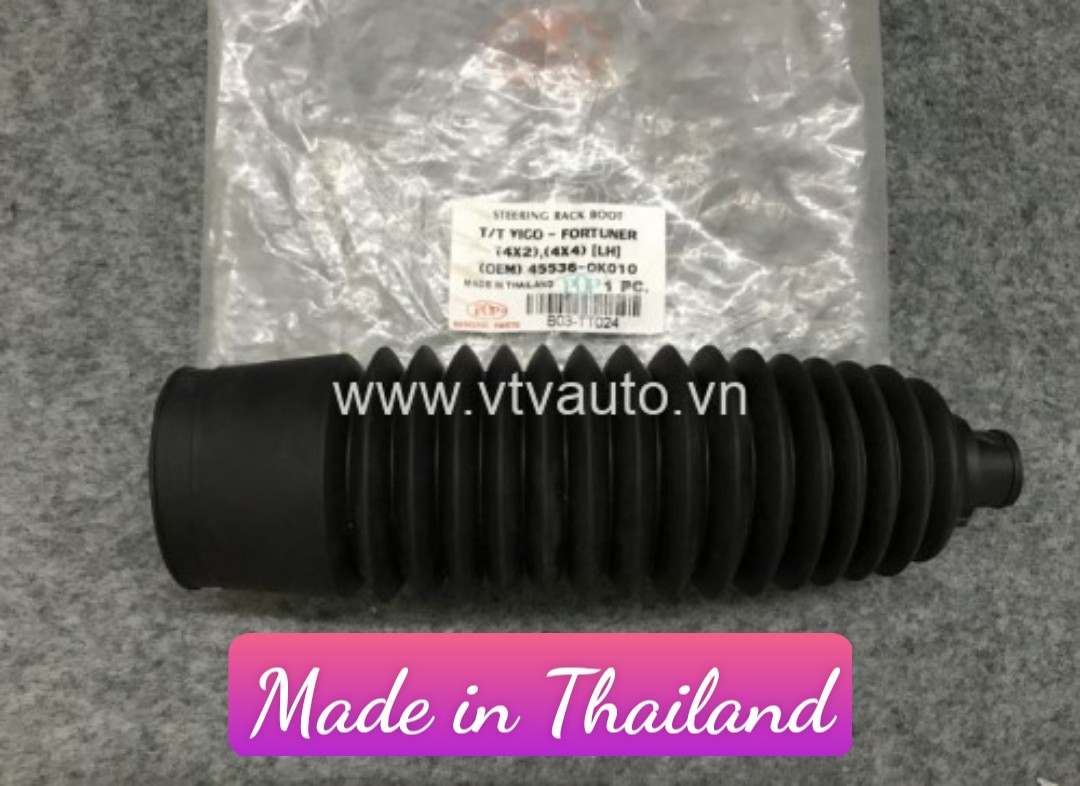 Cao Su Che Bụi Thước Lái Toyota Innova 05, Zace, Vios, Camry | Hiệu POP Thái Lan B03-TT024, 45536-0K010 | Thuộc Phụ Tùng Toyota Innova, Zace, Vios, Camry | Phụ Tùng Ô Tô Giá Rẻ, Uy Tín Chất Lượng.