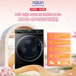 Máy giặt Aqua Inverter 10 kg AW10-BP4959U1K(B) - Bảo hành 2 năm - Hỗ trợ lắp đặt