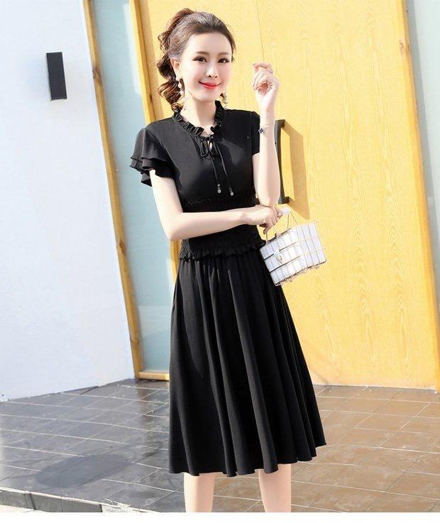 ĐẦM XÒE NHÚN EO SIÊU XINH CHO CÁC NÀNG