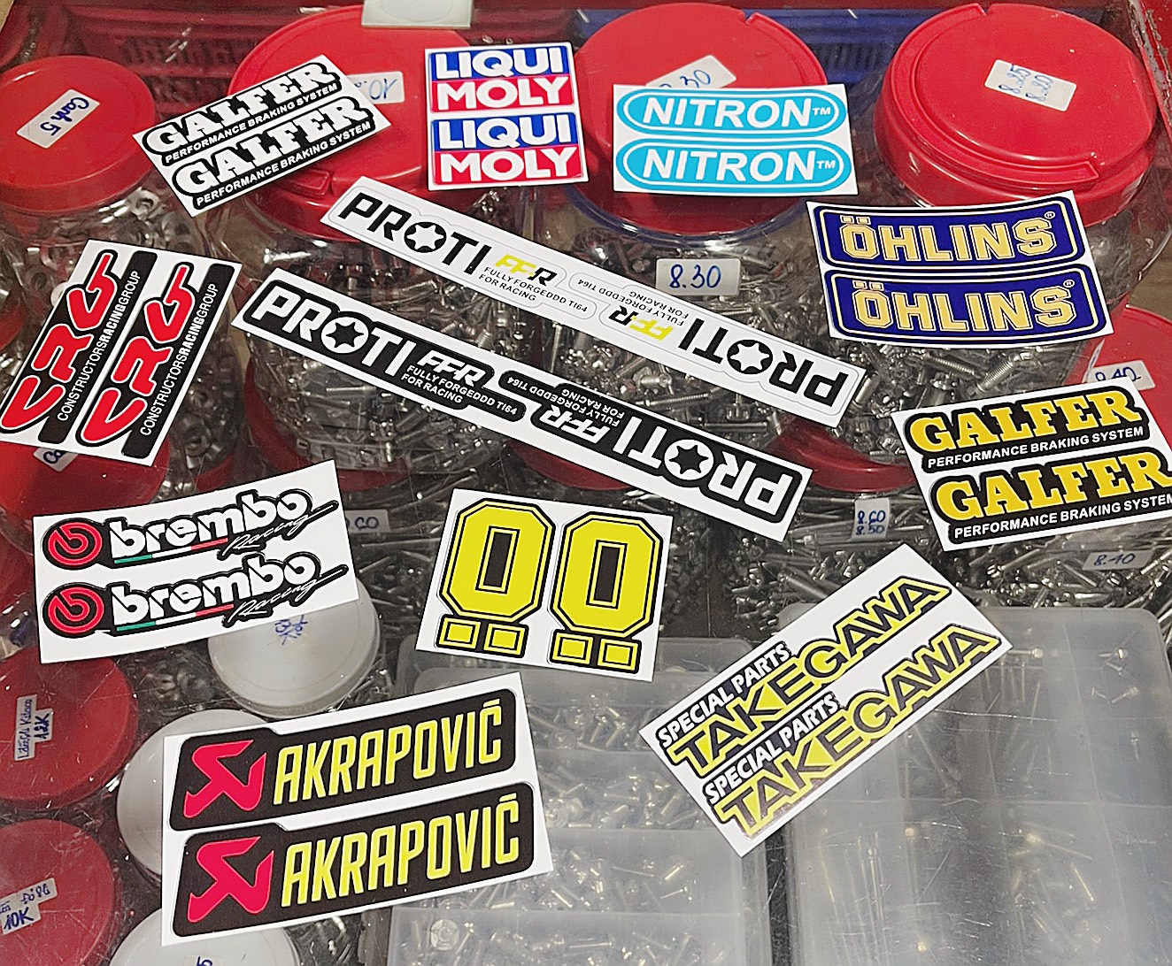 Tem - Decal Dán Xe Các Thương Hiệu Đồ Chơi Xe Nổi Tiếng Loại Tốt