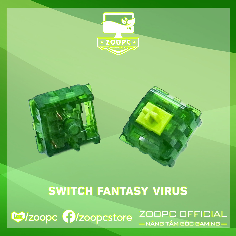 Công tắc bàn phím cơ fantasy virus tactile switch - zoopc