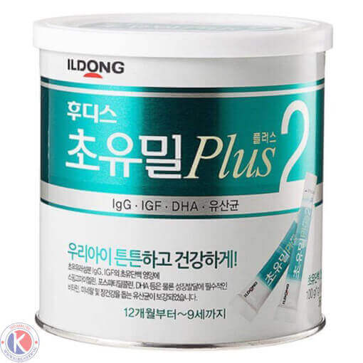 Sữa non ILDONG Hàn Quốc số 2 hàng chuẩn, ILdong Choyumeal Plus 2 hộp 100g