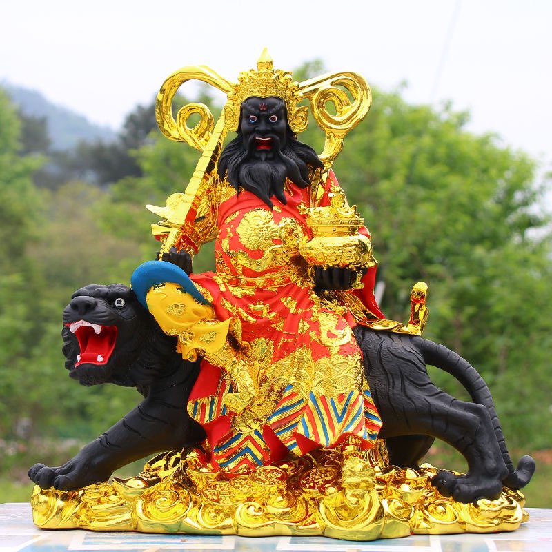 [Trả góp 0%]Tượng composite Thần Tài Triệu Công Minh cao 50cm