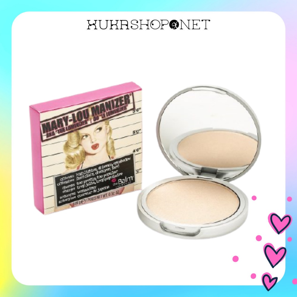 Phấn Bắt Sáng Highlight The Balm Marry Lou Manizer 9g