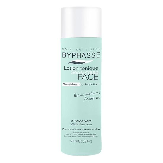 [HCM]Nước Hoa Hồng Soin Du Visage Byphasse - 500ml Chai màu xanh