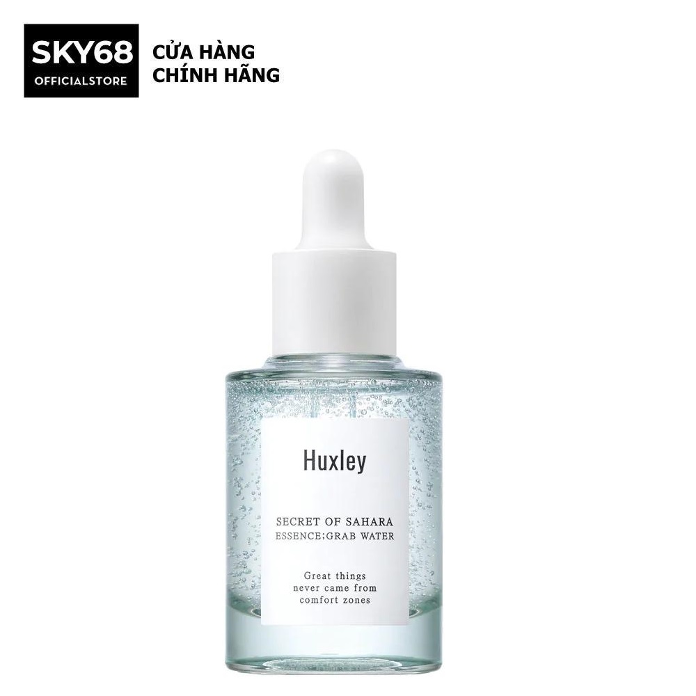 Tinh Chất Cấp Ẩm Sâu, Làm Mát, Dưỡng Trắng Da Chiết Xuất Từ Xương Rồng Huxley Essence; Grab Water 30ml