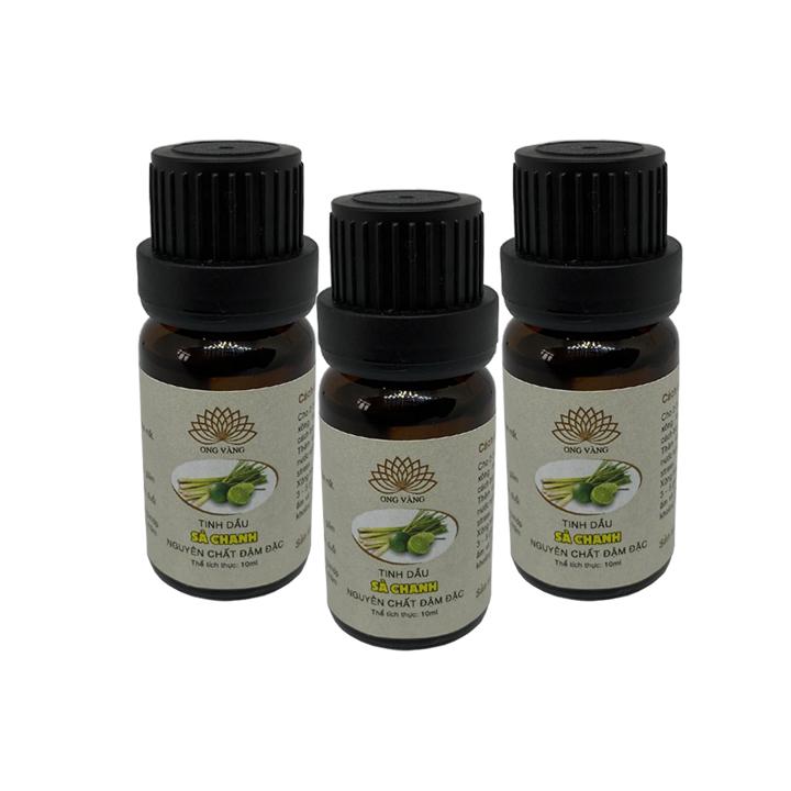 Tinh Dầu Chanh Sả Ong Vàng, tinh dầu thiên nhiên xông mặt