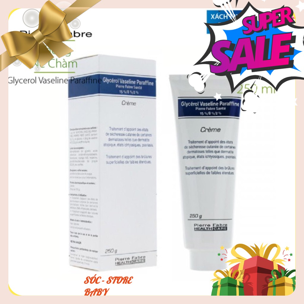 Kem Nẻ Chàm Dexeryl (Glycerol Vaseline Paraffine)- Pháp 250gr