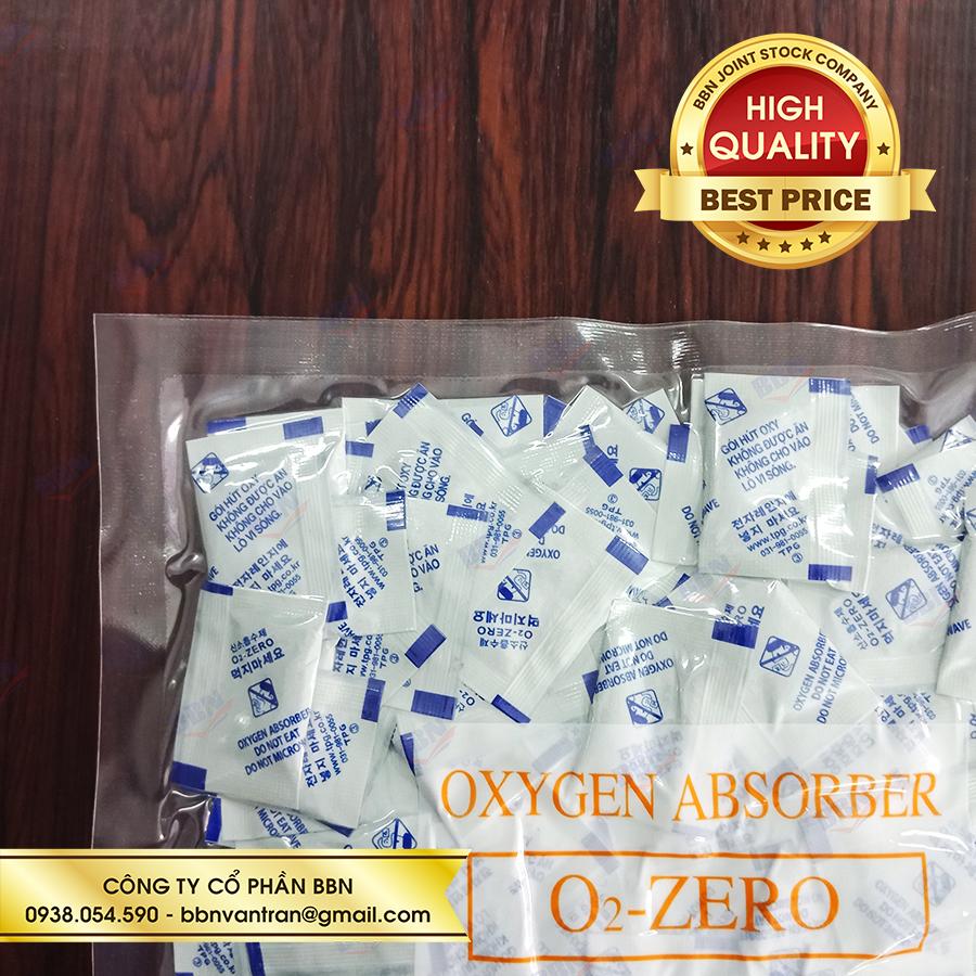 Túi hút oxy 60CC Hàn Quốc dành đóng gói thực phẩm - combo (bộ 600 túi)