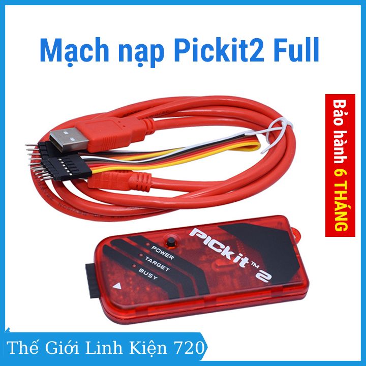 Mạch nạp Pickit2 Full bảo hành 06 Tháng
