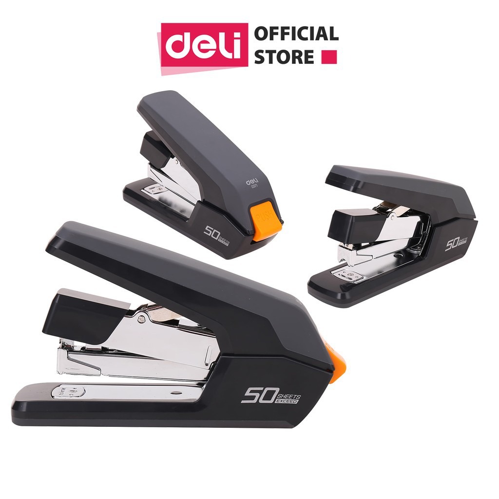 (1 Cái) Dập Ghim Trợ Lực Deli - E0371 50 Trang