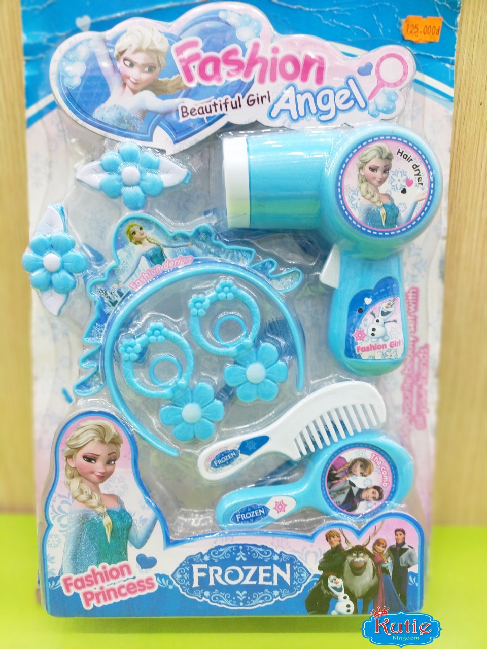 Bộ đồ chơi làm tóc hình elsa