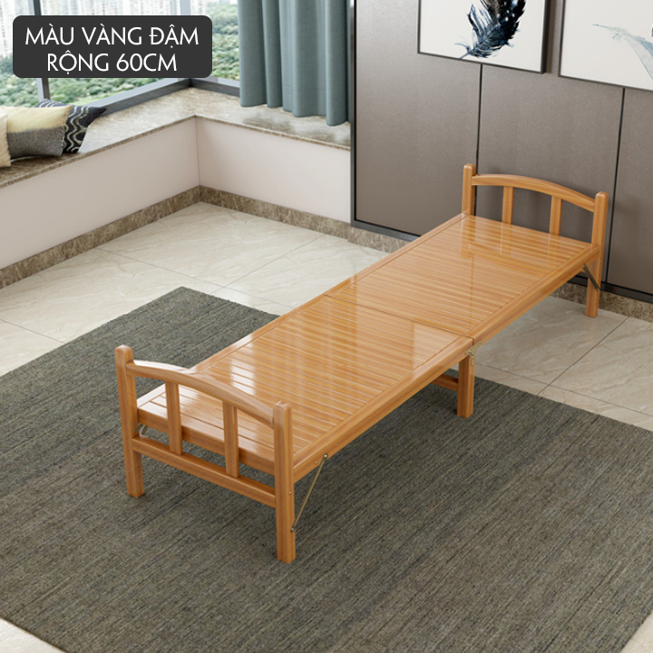 Giường tre, giường tre gấp gọn, giường tre xếp size 60cm