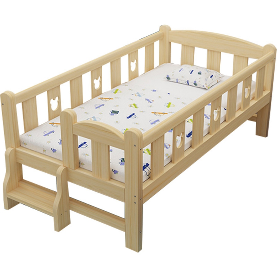 Giường ngủ cho bé , giường ngủ 4 mặt có cầu thang , giường cũi trẻ em