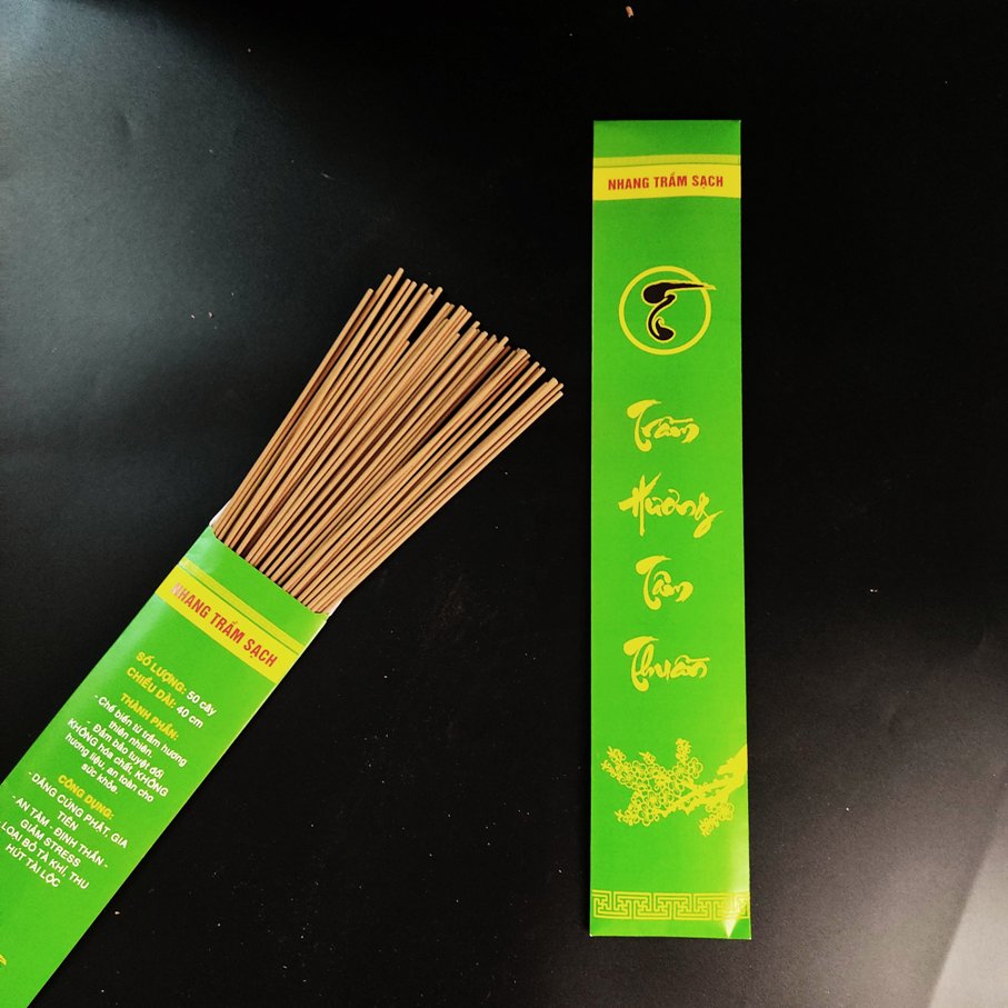 Nhang trầm hương, nhang xanh, nhang sạch trầm hương vi sinh
