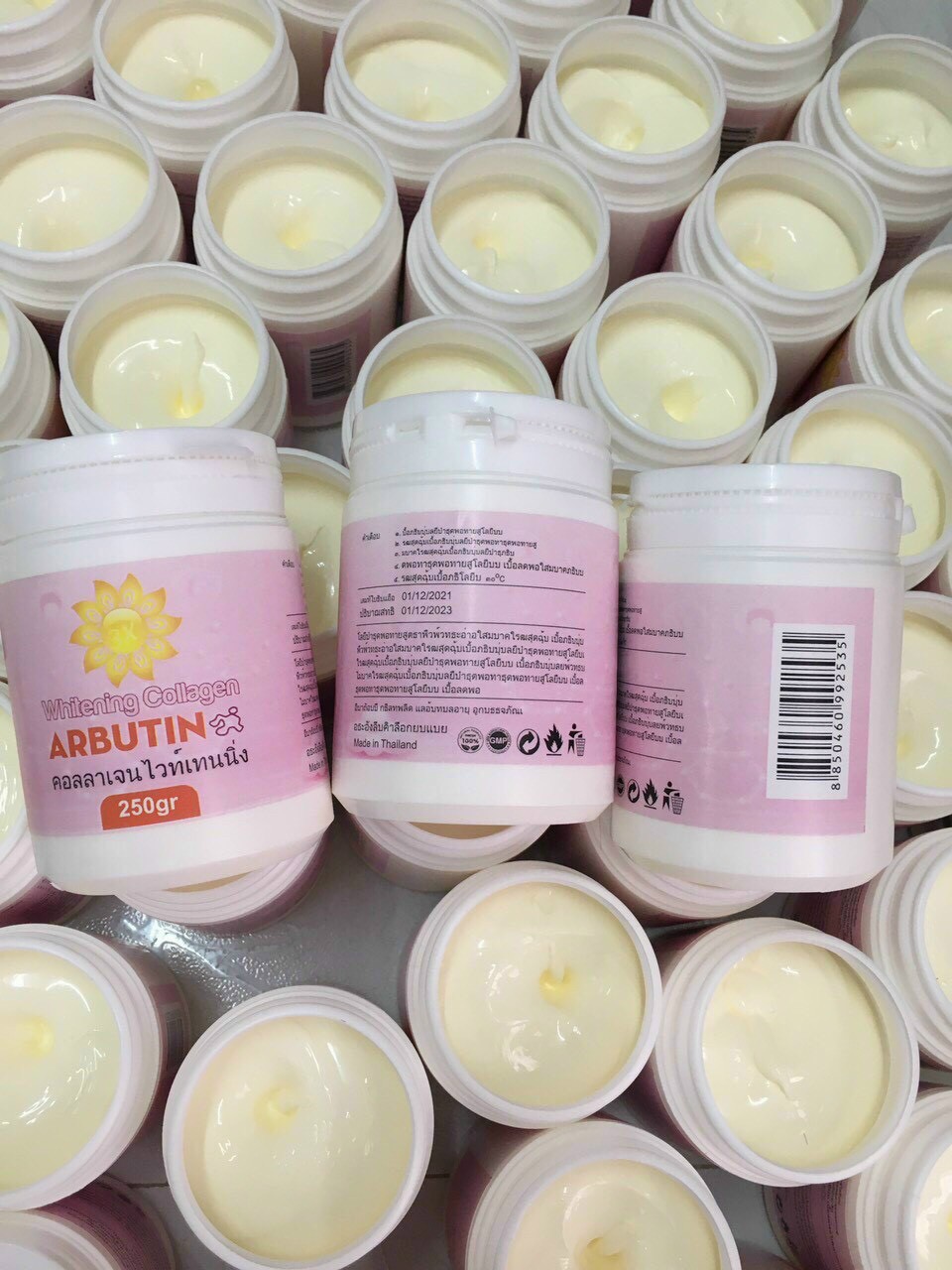 Kem kích trắng whiting collagen abutine 3c3 màu hồng thái lan
