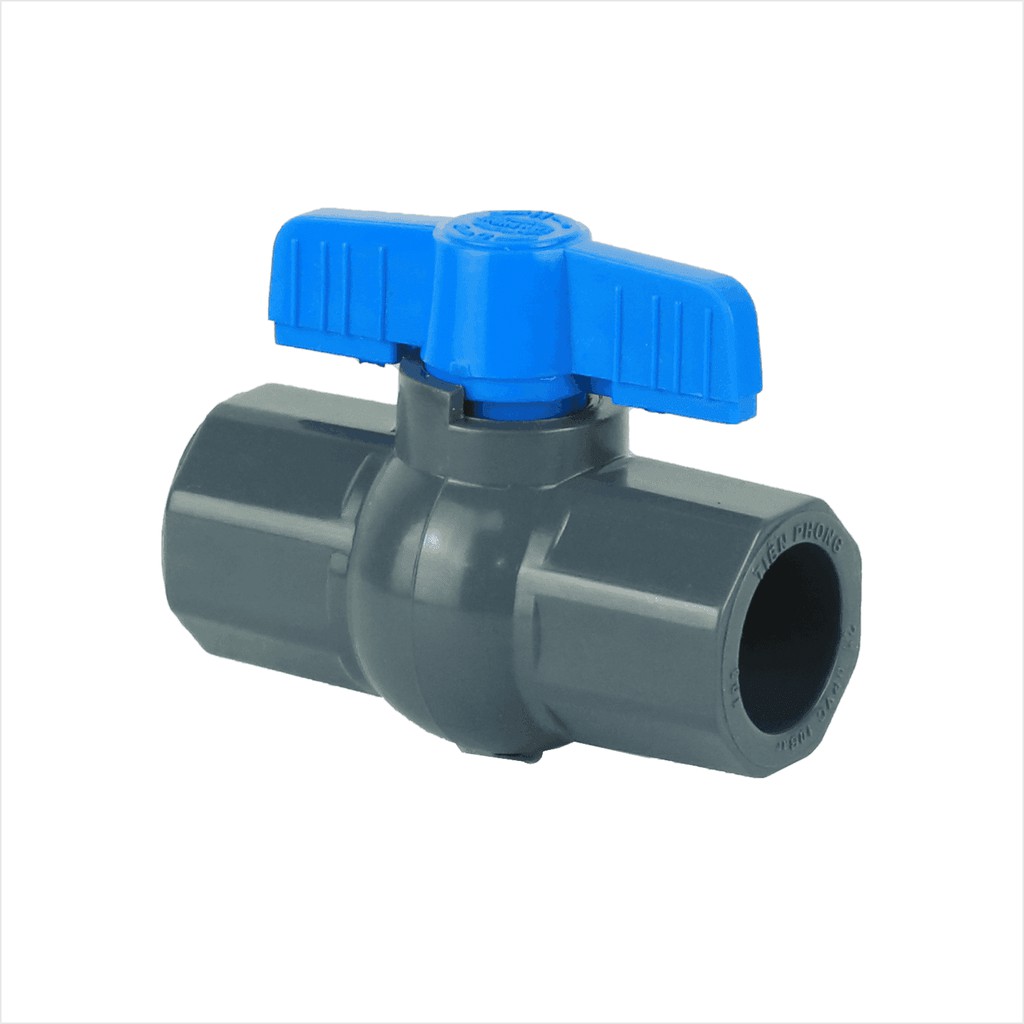 Van khóa ống nước (van cầu) 27 mm Tiền Phong, khóa ống PVC