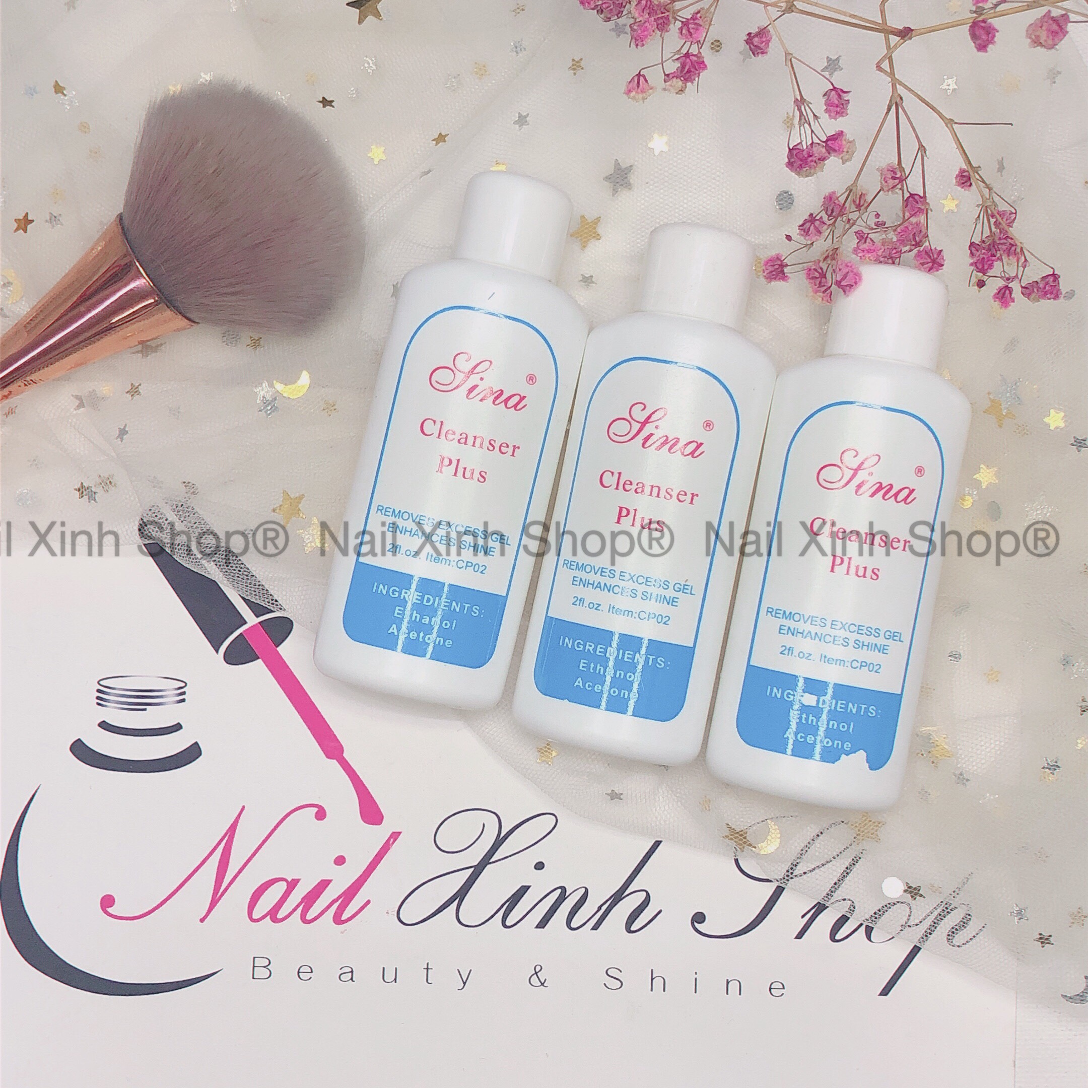 [HCM]Nước rủa cọ nail cọ vẽ hoanặn bộtphụ kiện nail chuyên dụng nail salon