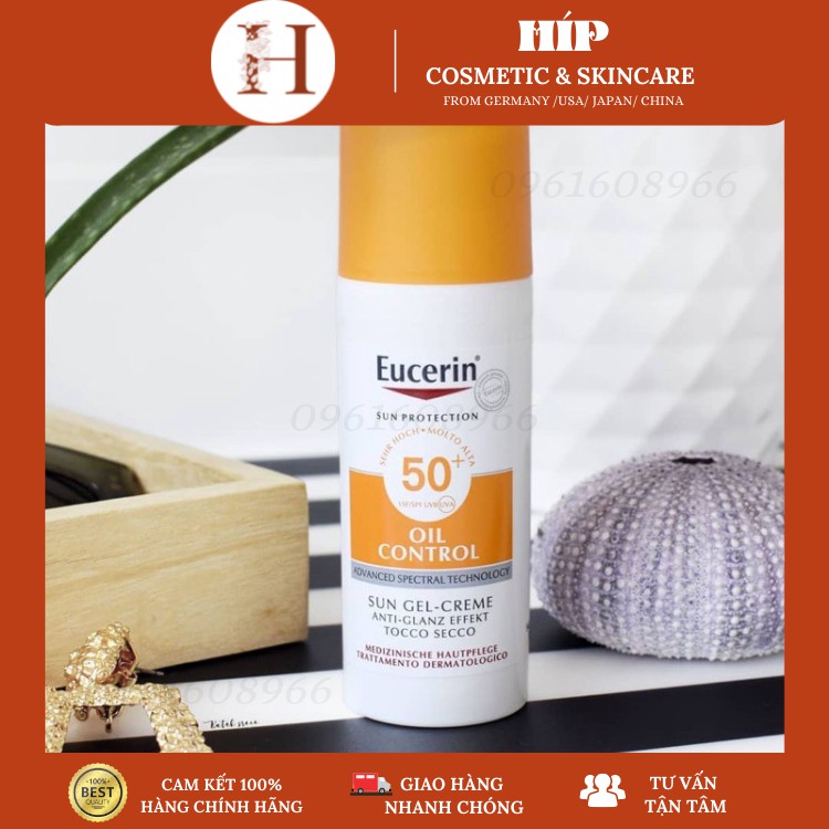 Kem chống nắng eucerin oil control