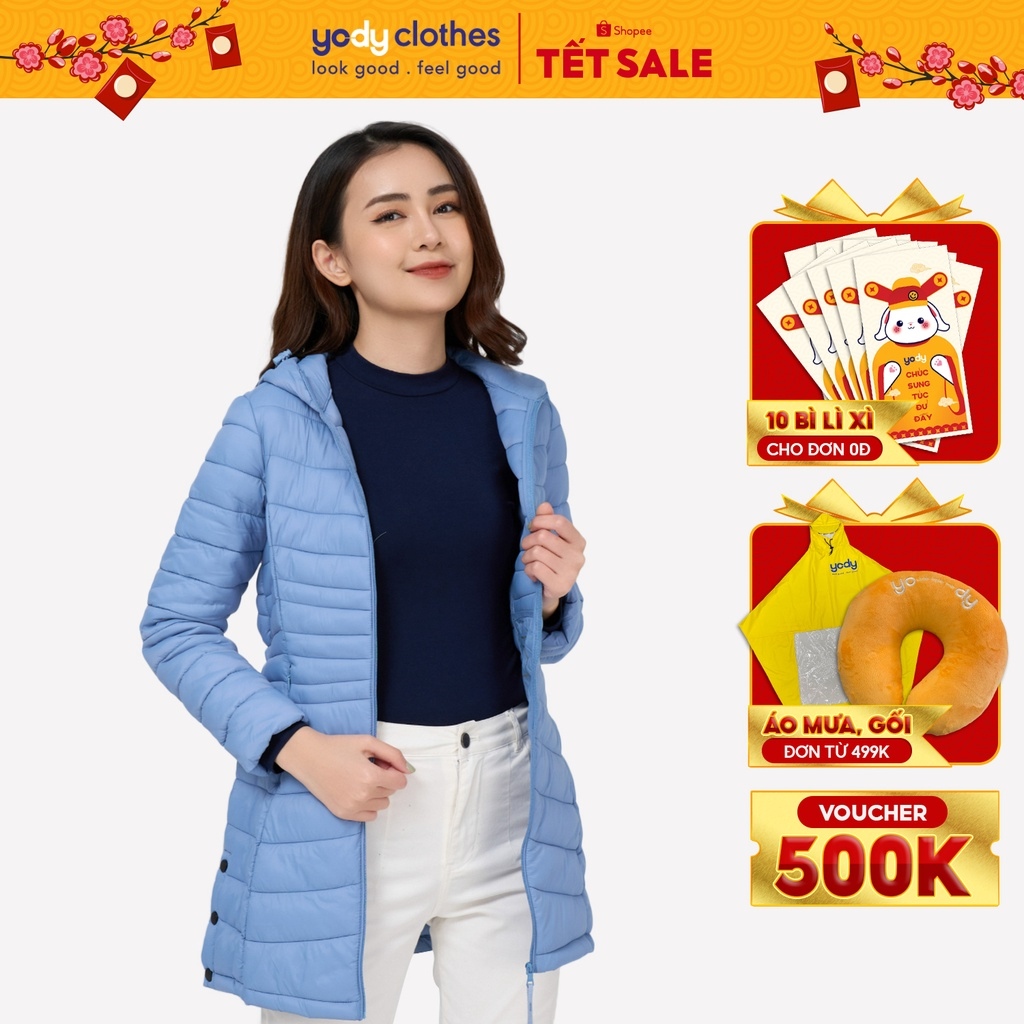 Yody Áo Phao Dài Giá Rẻ Tháng 8,2023|Biggo Việt Nam