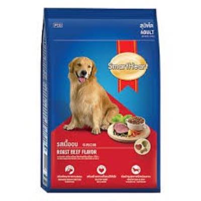 Thức ăn hạt cho chó lớn smartheart vị bò gói 3kg