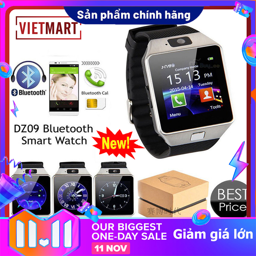Đồng Hồ thông minh Smart Watch DZ09 màn hình cảm ứng hỗ trợ nghe gọi tích hợp camera chụp ảnh kết nối blueooth,ồng Hồ Smartwatch Vòng Tay Thông Minh Thiết Bị Đeo Tay Đồng Hồ Thông Minh DZ09 Miền Đông Store