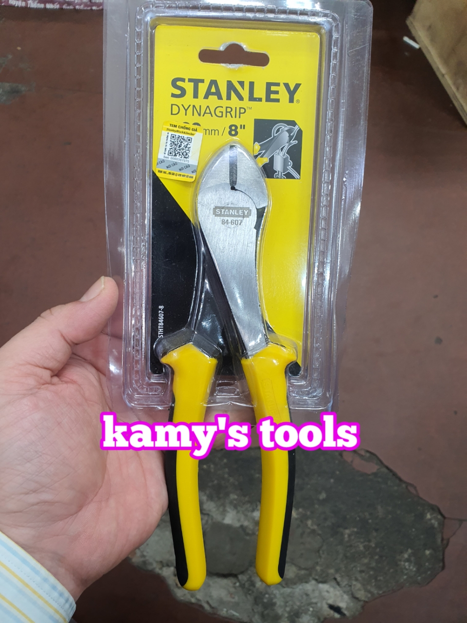 [HCM]Kìm Cắt Stanley 7" 84-028 Kiềm Cắt Stanley Kềm Cắt Stanley