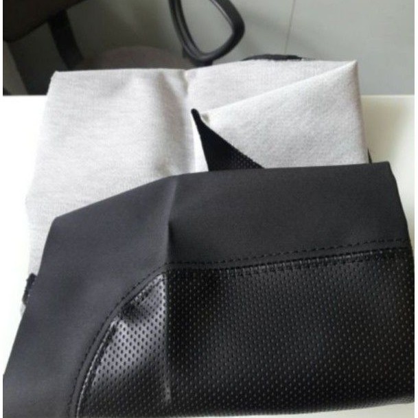 [HCM]trùm da bọc yên xe Exciter 150 viền chỉ đen .z.i.n. yamaha