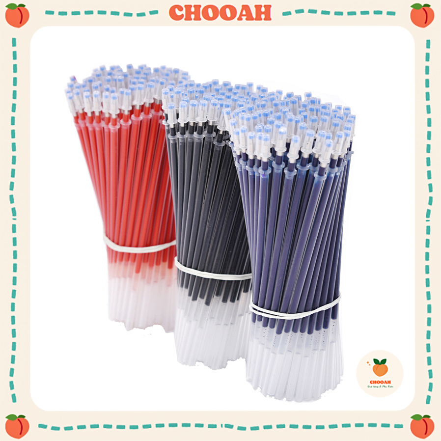 Combo 20 ruột bút mực nước ngòi 0.5mm nhiều màu chooah rb20