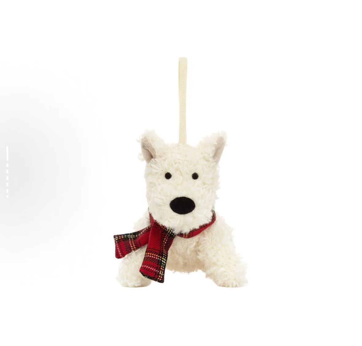 jellycat Mặt dây chuyền có cả ba thẻ và một con dấu thép, khắc hình Gấu Barcelona, Cà Tím và Bánh Sừng Bò.   Nhiều kiểu quà tặng khác nhau - 4