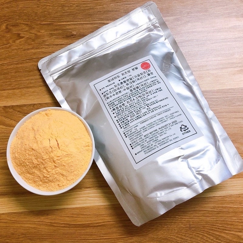 100g Bột phô mai lắc Hàn Quốc lắc bánh gạo, khoai tây, khoai lang, gà rán, bắp rang