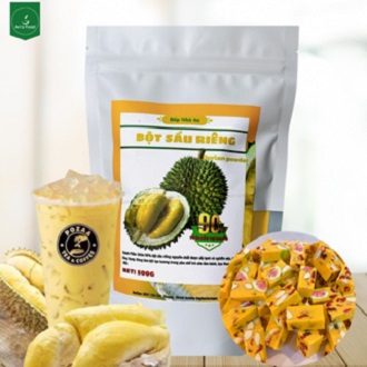 Bột Vị làm Kẹo Nougat Trà sữa - 500g Dâu khoai môn sầu riêng xoài
