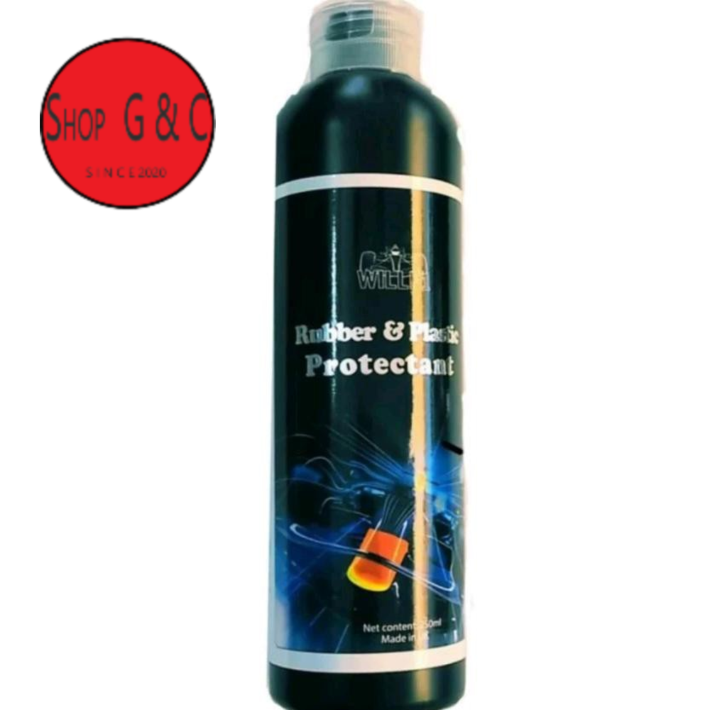 Dung dịch Rubber Plastic Protectant 250ml làm mới nhựa nhám & vỏ xe