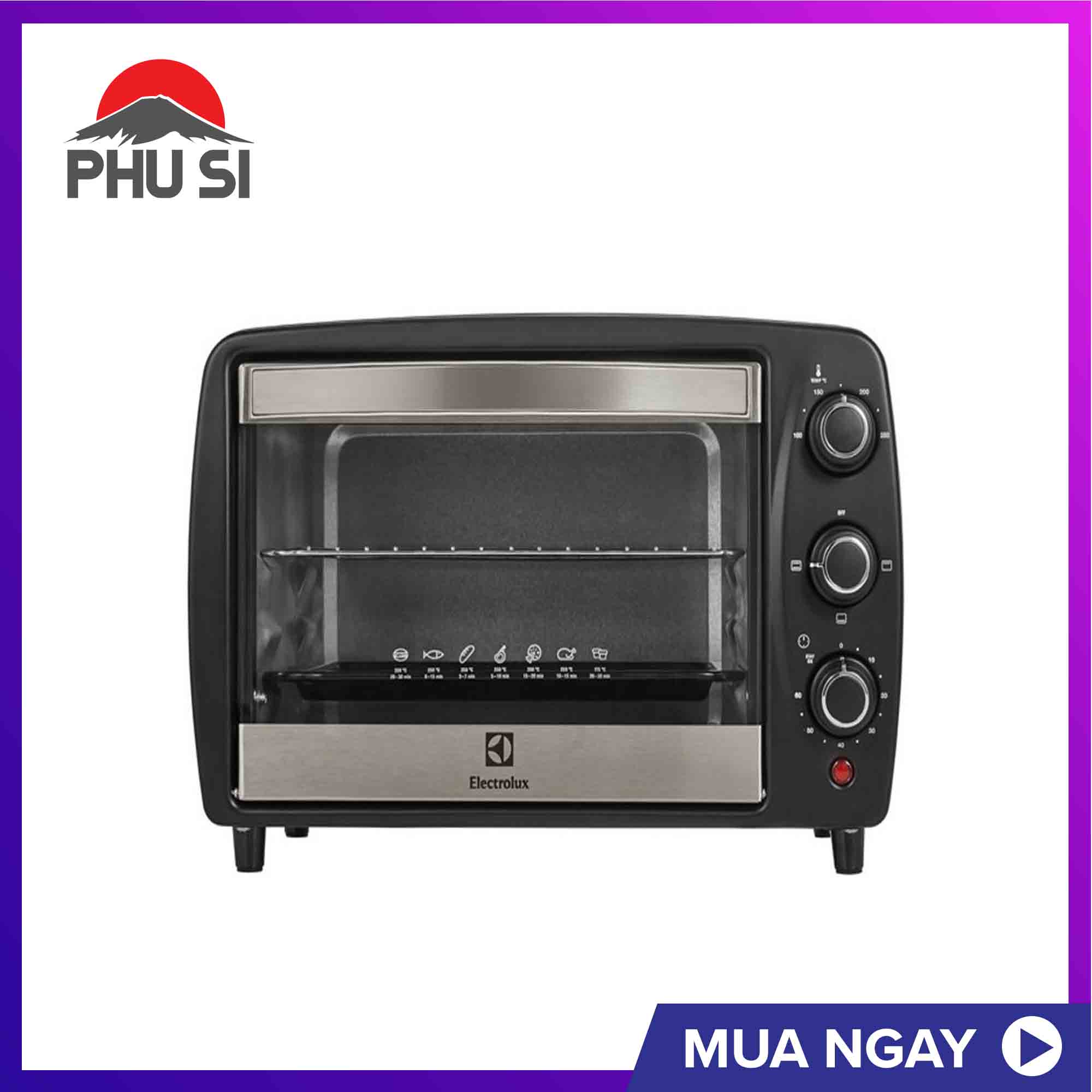 Lò nướng electrolux eot3805k