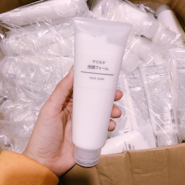 Sữa rửa mặt Muji Face Soap