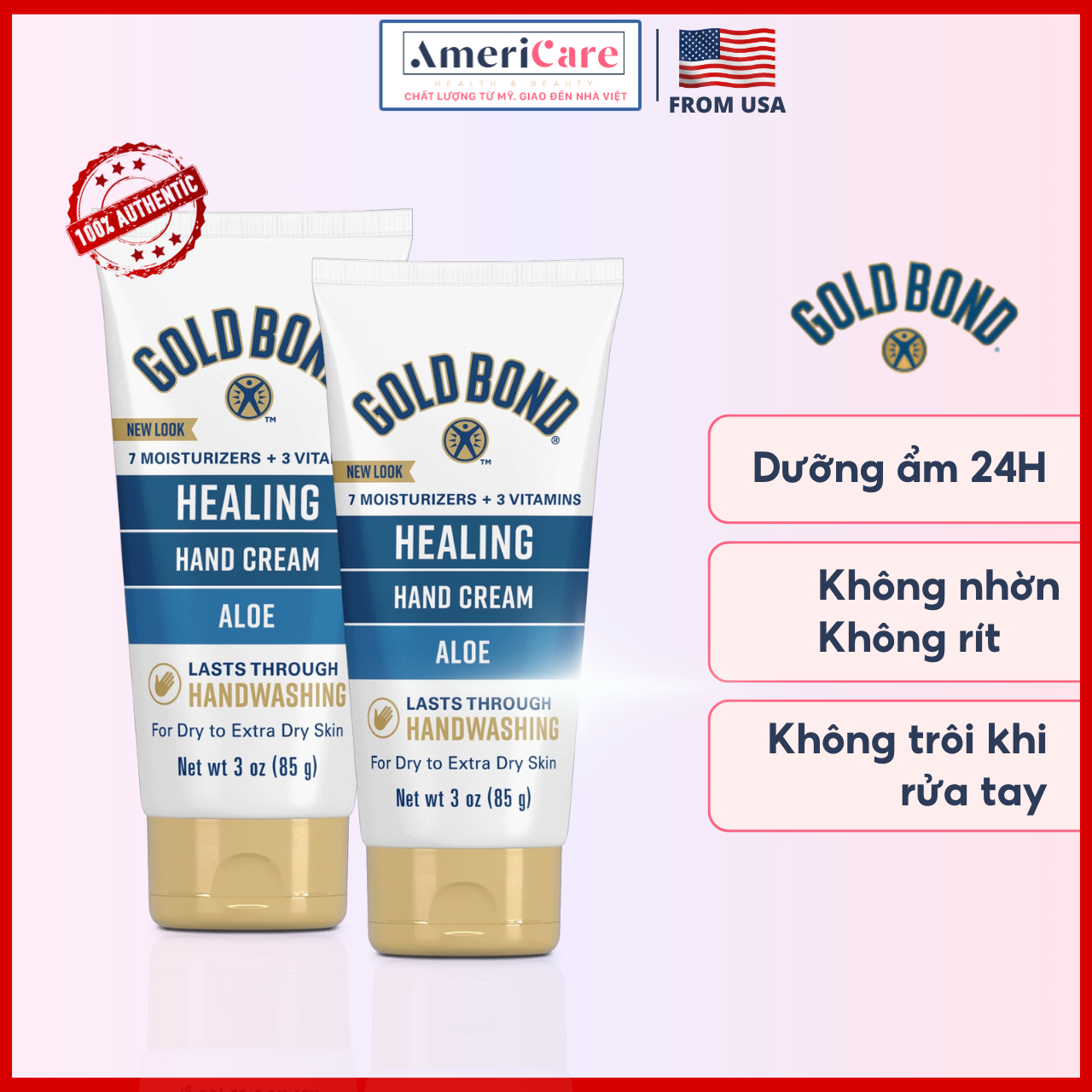Gold link healing hand cream 85g super moisturizing hand cream-Bill USA