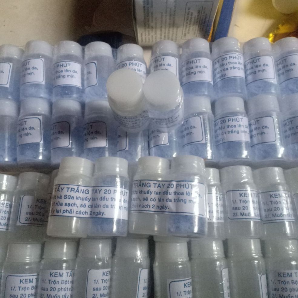 Kem tẩy trắng cấp tốc 20 phút