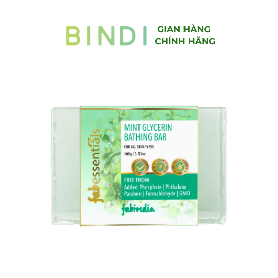 Xà Phòng Fabessentials Glycerin Cấp Ẩm 100g