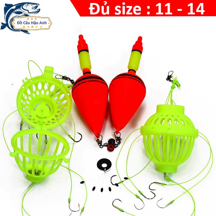 Bộ lưỡi câu  mè lưỡi câu Lăng xê cá mè  (cam kết đổi trả trong 2 tuần đầu)