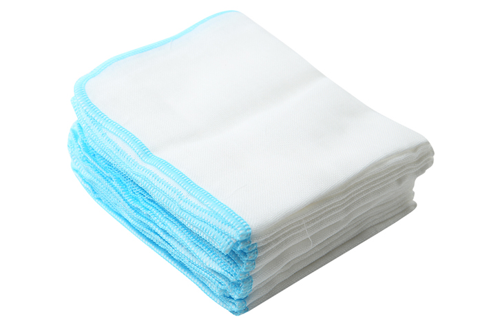 GIÁ RẺ 10 khăn sữa 3 lớp nhỏ 20 x 26cm dùng tắm bé