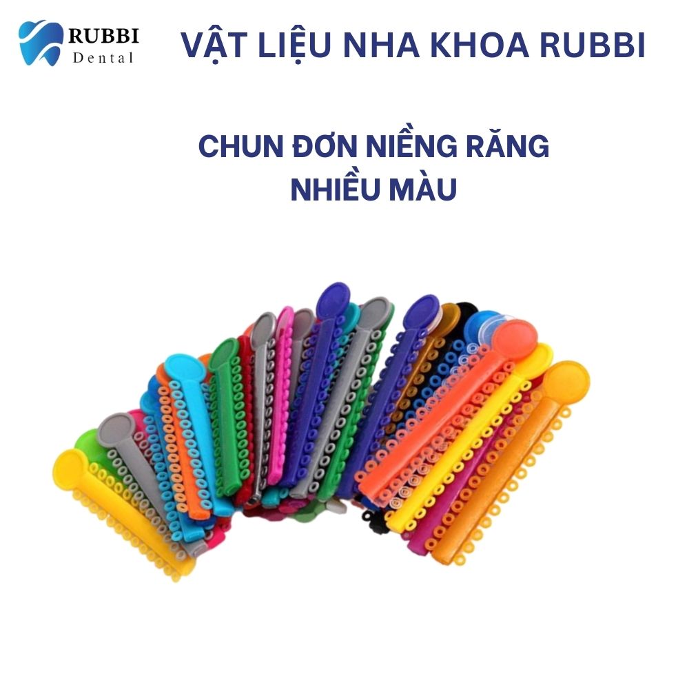 COMBO 1080 chiếc Chun tại chỗ chun đơn Chỉnh nha dùng trong Nha khoa